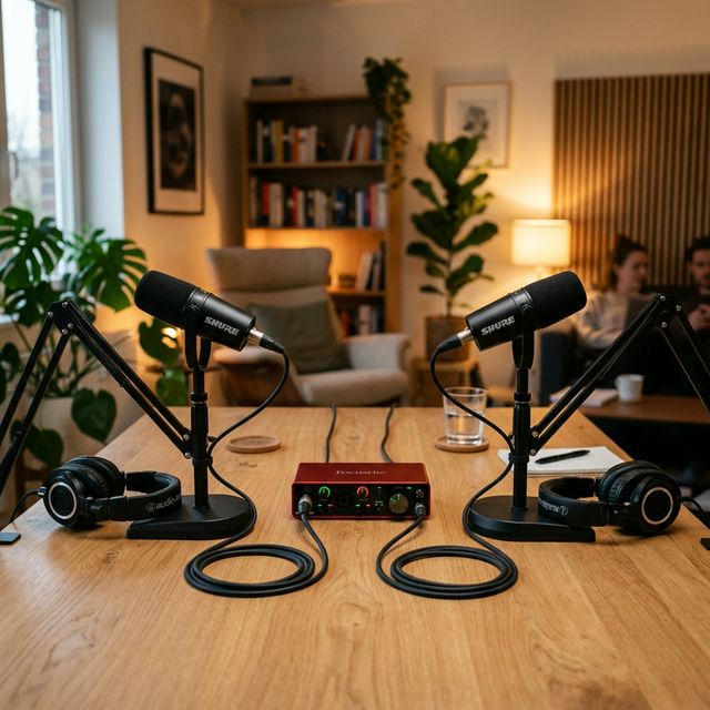 Enregistrer un podcast à deux personnes sur le même Mac/PC : le setup facile