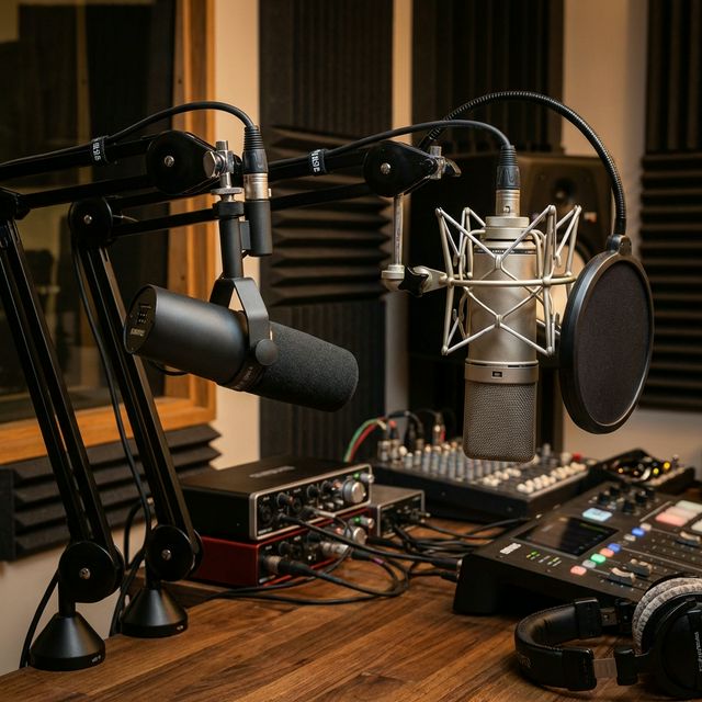 Shure SM7B vs Rode PodMic — Le Duel des Micros Podcast